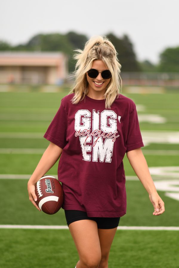 Gig Em Aggies Tee Online Sale