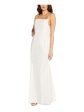 AIDAN AIDAN MATTOX Womens Sequined Spaghetti Strap Square Neck Full-Length Evening Gown Dress Supply