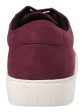 ALFANI Mens Burgundy Comfort Grayson Round Toe Platform Lace-Up Athletic Sneakers Shoes M Fashion