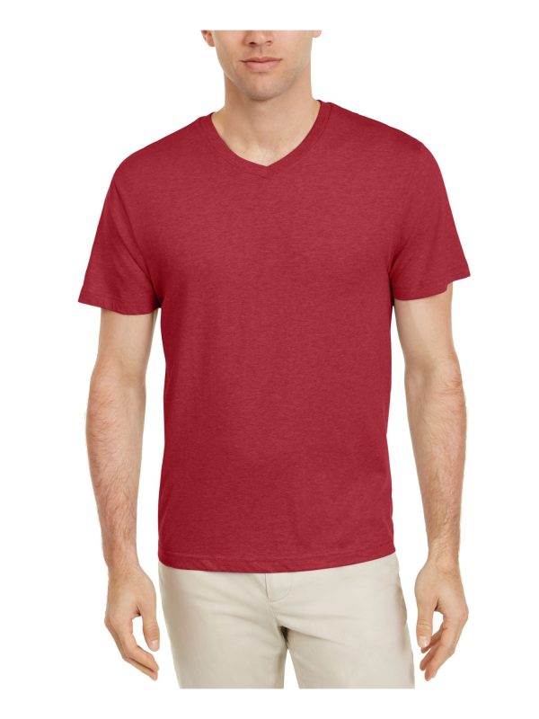 ALFANI Mens Red T-Shirt Supply