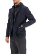 MOORER VERONA Mens Navy Coat Fashion