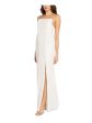 AIDAN AIDAN MATTOX Womens Sequined Spaghetti Strap Square Neck Full-Length Evening Gown Dress Supply