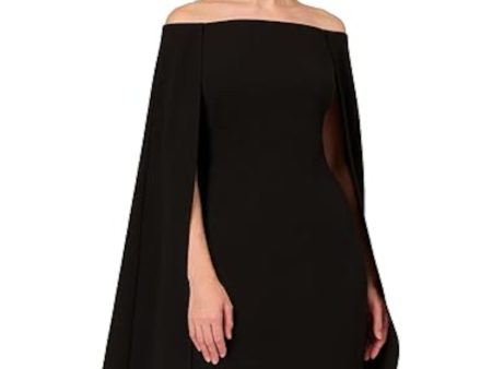 ADRIANNA PAPELL Womens Zippered Sleeveless Off Shoulder Above The Knee Party Sheath Dress Online