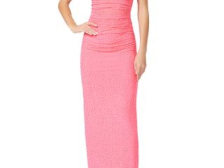 AFRM Womens Embellished Spaghetti Strap Square Neck Full-Length Evening Body Con Dress Online Sale