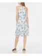 BAR III Womens Floral Sleeveless Halter Below The Knee Hi-Lo Dress Online