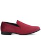 ALFANI Mens Burgundy Padded Zion Round Toe Slip On Loafers Shoes M Cheap