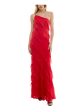 B DARLIN Womens Zippered Sleeveless Asymmetrical Neckline Full-Length Party Gown Dress Online Hot Sale