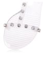 AQUA Womens Clear Translucent Slingback Studded T-Strap Open Toe Buckle Jelly Online