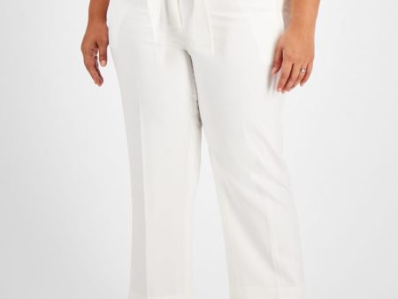 BAR III Womens Zippered High Waist Pants Online Hot Sale