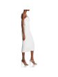 AQUA FORMAL Womens Embellished Sleeveless Strapless Midi Formal Sheath Dress Hot on Sale