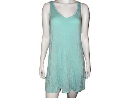 ALFANI Green Solid Everyday Nightgown Hot on Sale