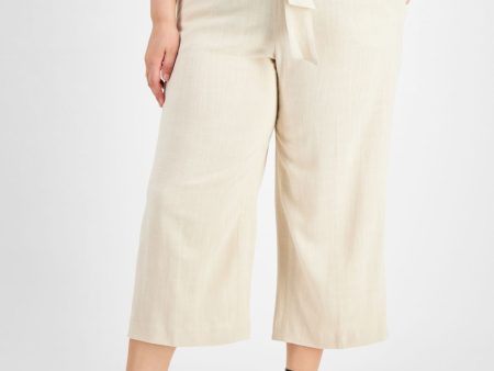 BAR III Womens Pocketed High Waist Pants Online