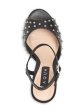 AQUA Womens Black 1-1 2  Platform Ankle Strap Studded Cullen Round Toe Block Heel Buckle Leather Dress Sandals Shoes Hot on Sale