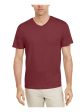 ALFANI Mens Burgundy T-Shirt Supply