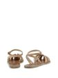 ANCIENT GREEK SANDALS Womens Beige Cut Out Ankle Strap Aella Round Toe Buckle Leather Sandals Shoes Online Sale