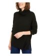 BELLA TILLY X BAR III Womens Black Long Sleeve Turtle Neck Sweater Discount