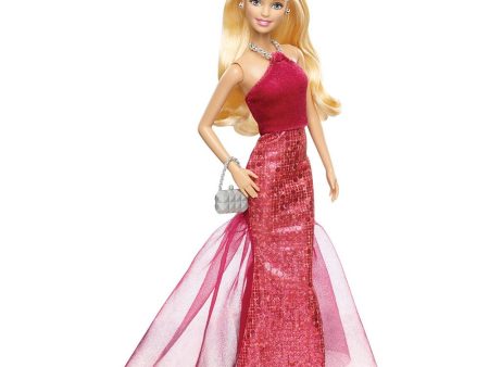 barbie rosa y fabulosa vestido fucsia con cola Hot on Sale